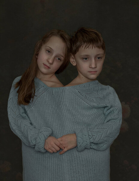 Photograph Anzhela Panteleeva Twins on One Eyeland